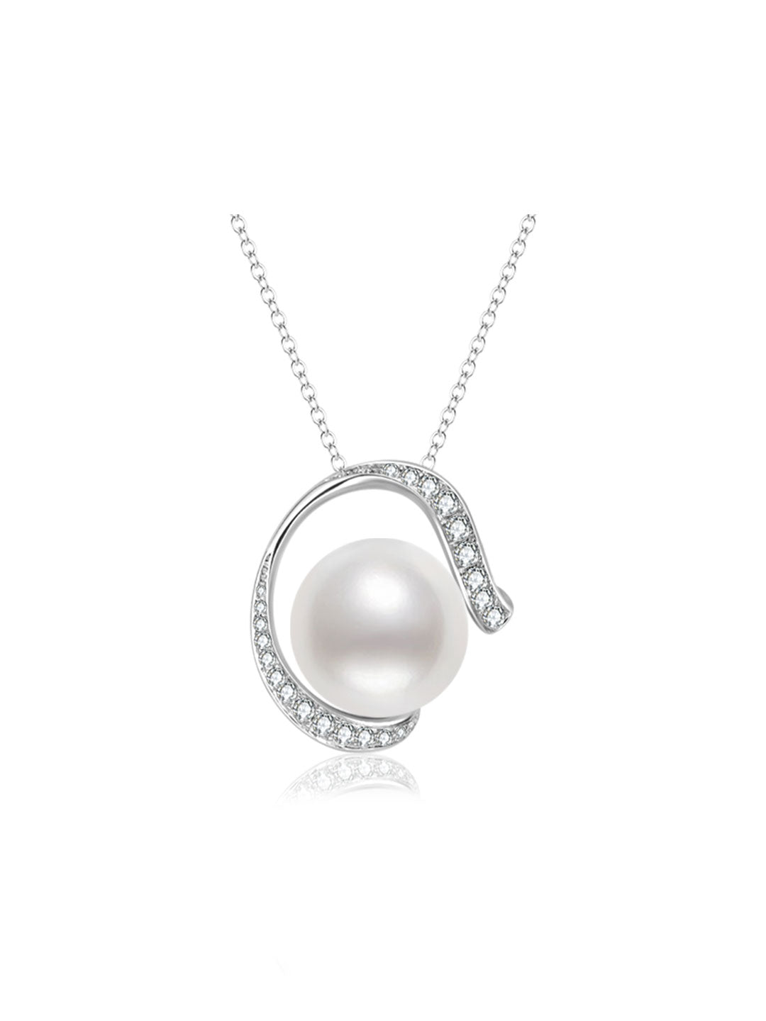Collana di perla bianca australiana in oro 18K di alta qualità KN00418 | POSSIBILITIES