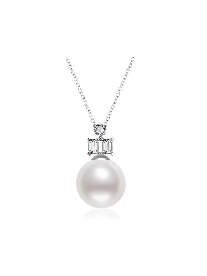 Collana di perla bianca australiana in oro 18K di alta qualità KN00419 | POSSIBILITIES