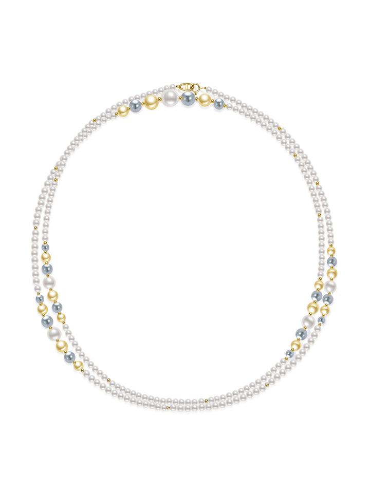 最高光沢18K無垢金海水パールネックレス KN00428 | HARMONY