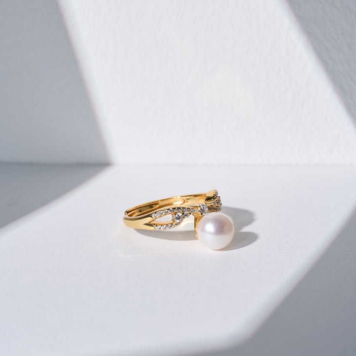 Top Grade Freshwater Pearl Ring WR00267 | STARRY