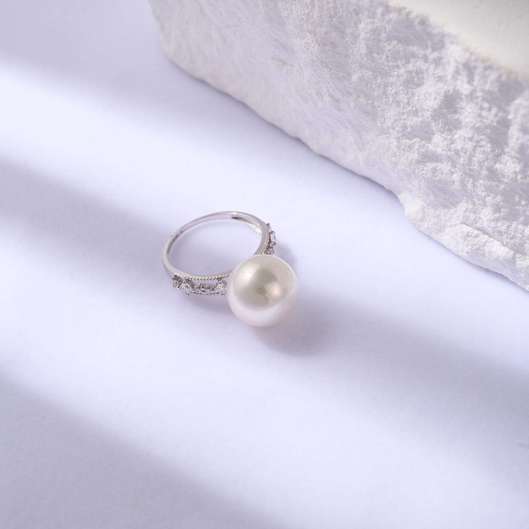 18K Gold Edison Pearl Ring KR00107