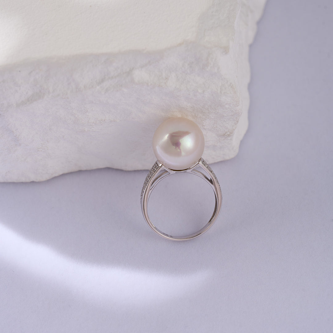 18K Gold Edison Pearl Ring KR00108