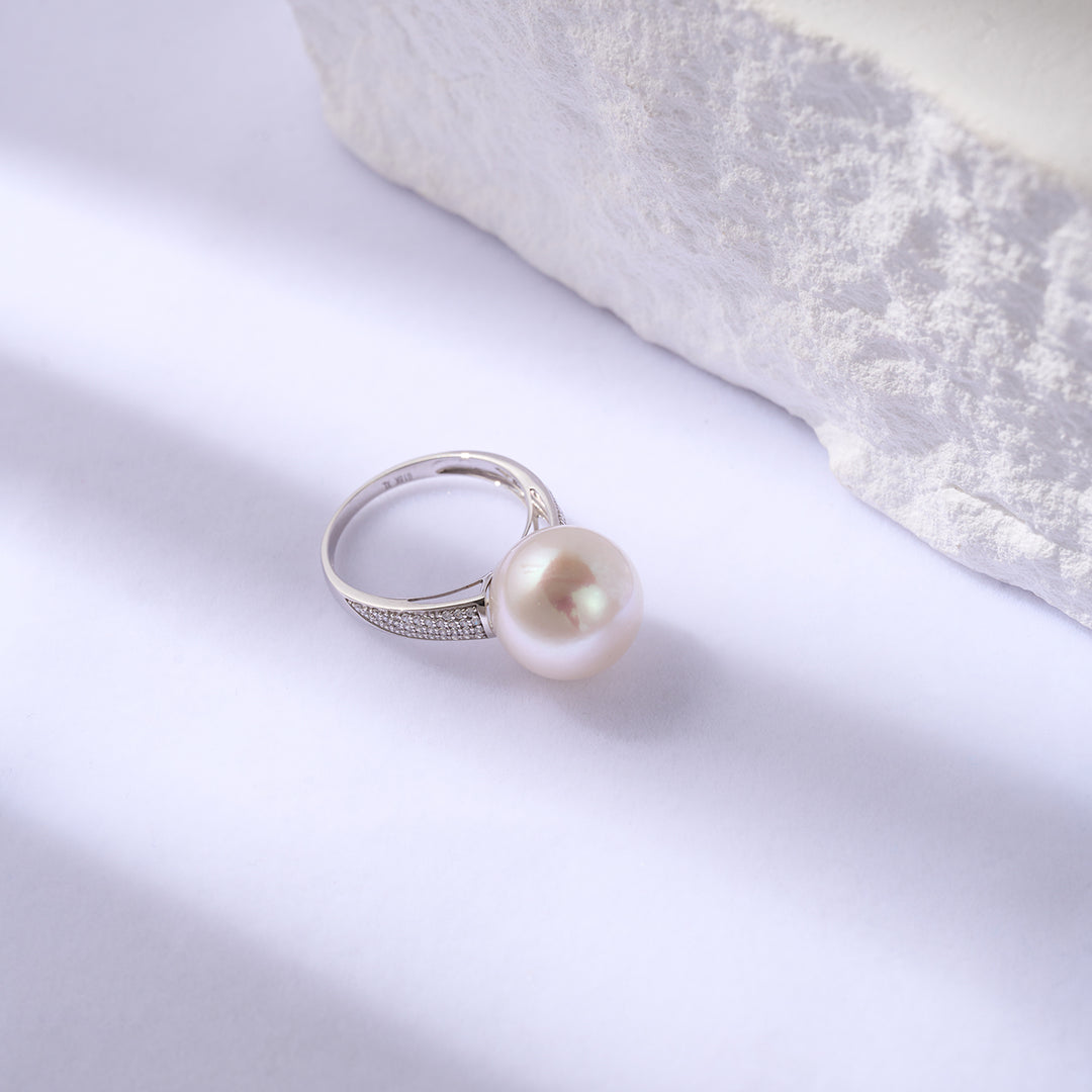 18K Gold Edison Pearl Ring KR00108