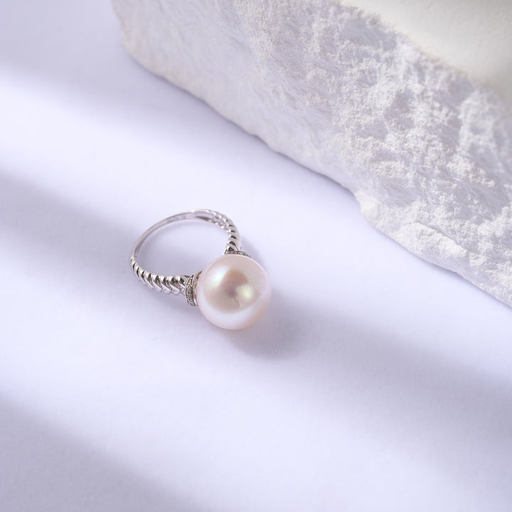 18K Gold Edison Pearl Ring KR00110