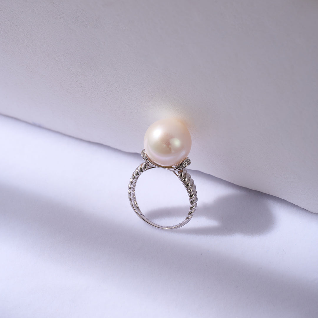 18K Gold Edison Pearl Ring KR00110