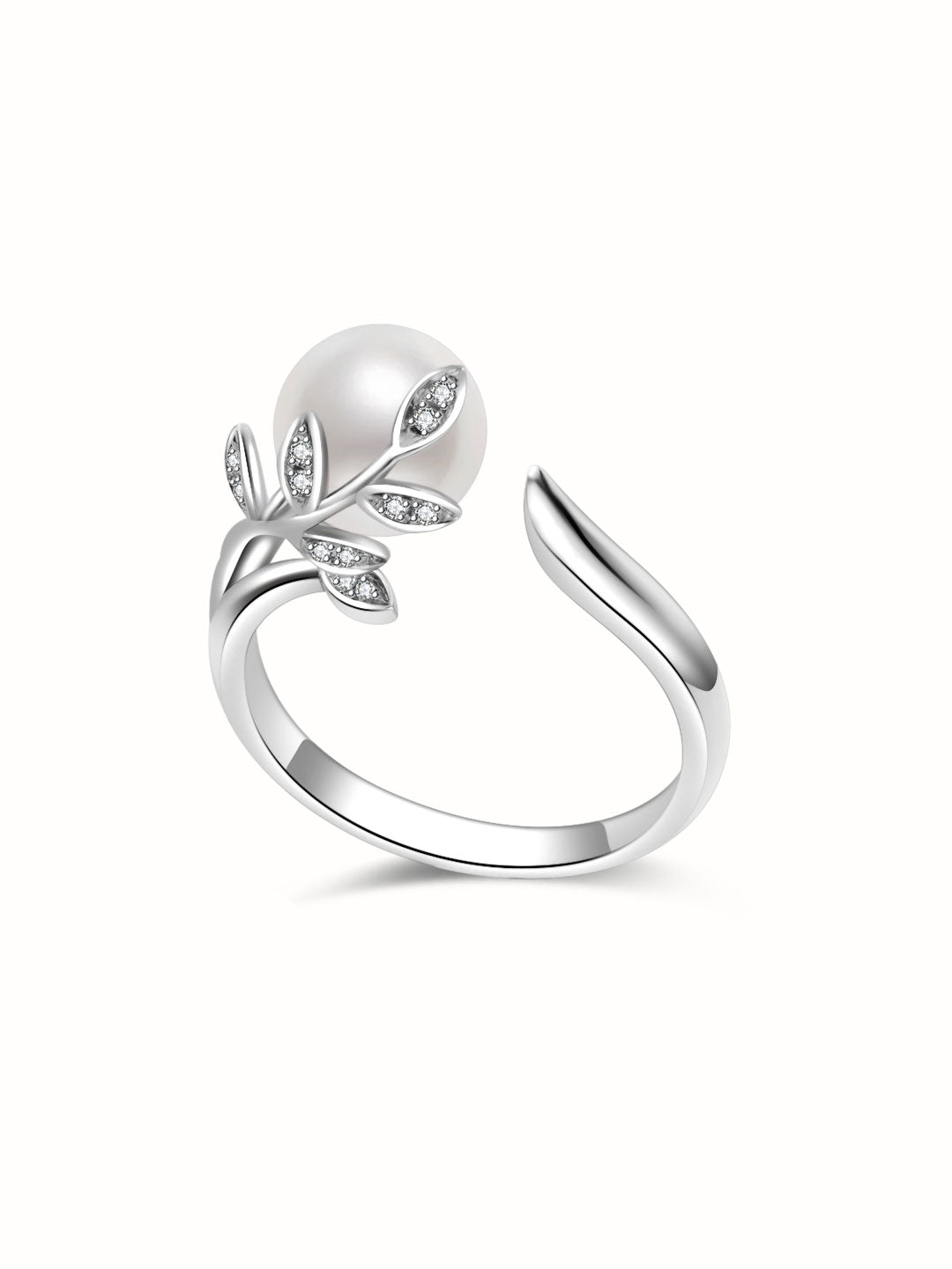 18-Karat-Massivgold-Diamant-Akoya-Hanadama-Perlenring KR00122
