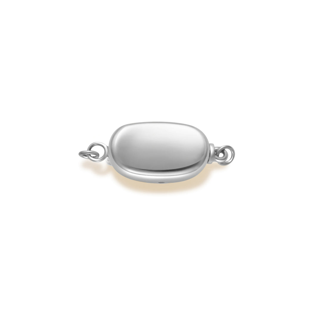 18K Solid Gold Pearly Lustre Clasps KA00026