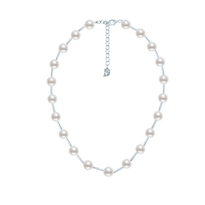 Asian Civilisations Museum Freshwater Pearl Necklace WN00344 | New Yorker Collection - PEARLY LUSTRE