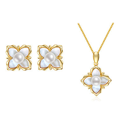 Peranakan Freshwater Pearl Set WS00139