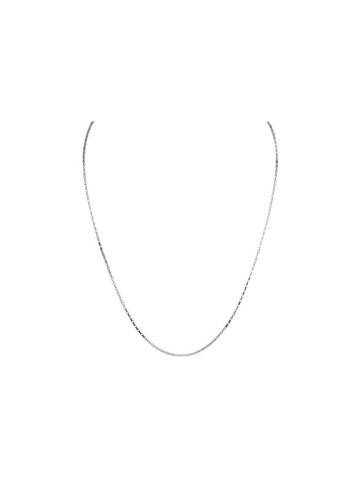 Collier en argent sterling 62+5 cm WA00002