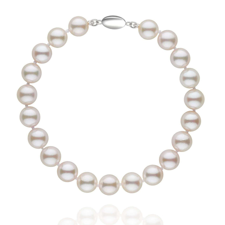 Customization Freshwater Pearl Bracelet Strand WA00012 | Top Quality - PEARLY LUSTRE