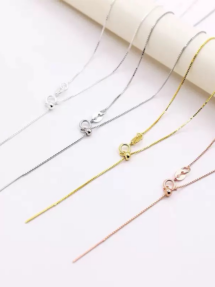 Sterling Silver Interchangeable Necklace WA00116