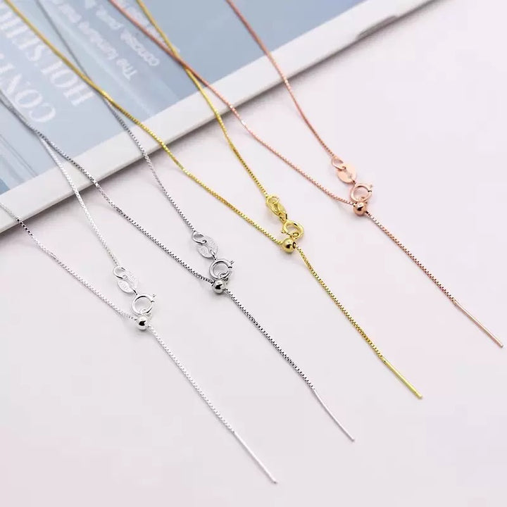 스털링 실버 교환 가능한 목걸이 WA00117