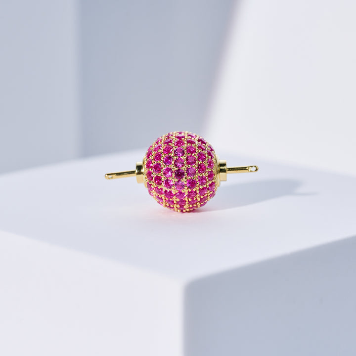 可互换纯银宝丽莱斯扣件 WA00193