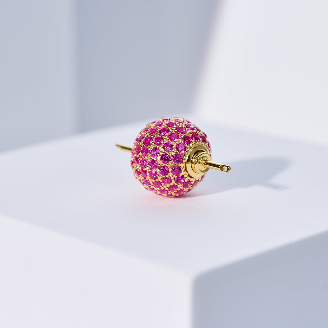 可互换纯银宝丽莱斯扣件 WA00193