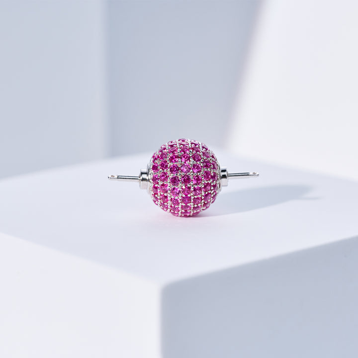 交換可能なスターリングシルバー Pearly Lustre クラスプ WA00194