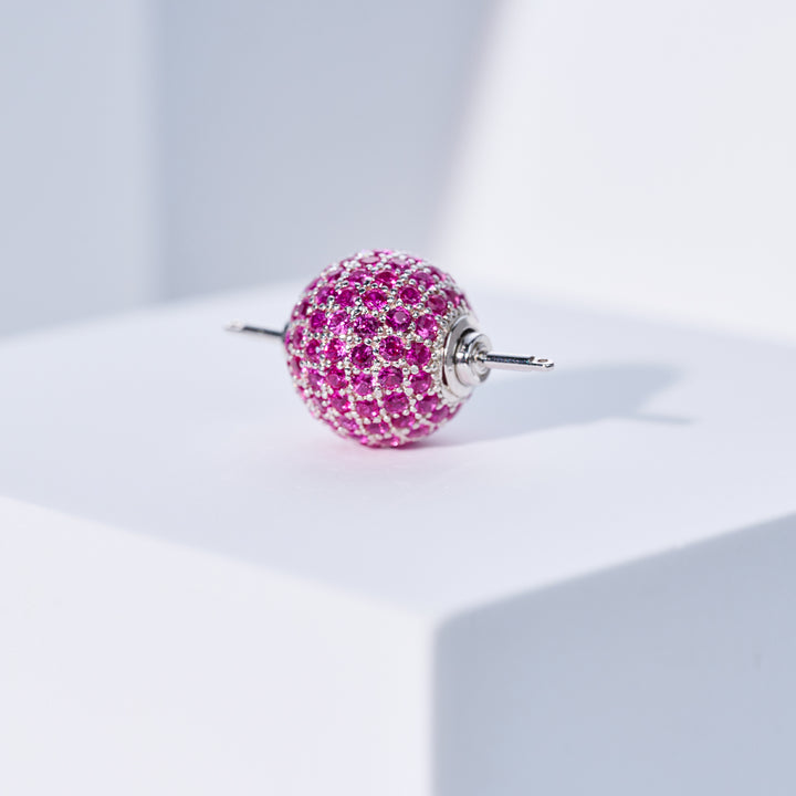 交換可能なスターリングシルバー Pearly Lustre クラスプ WA00195