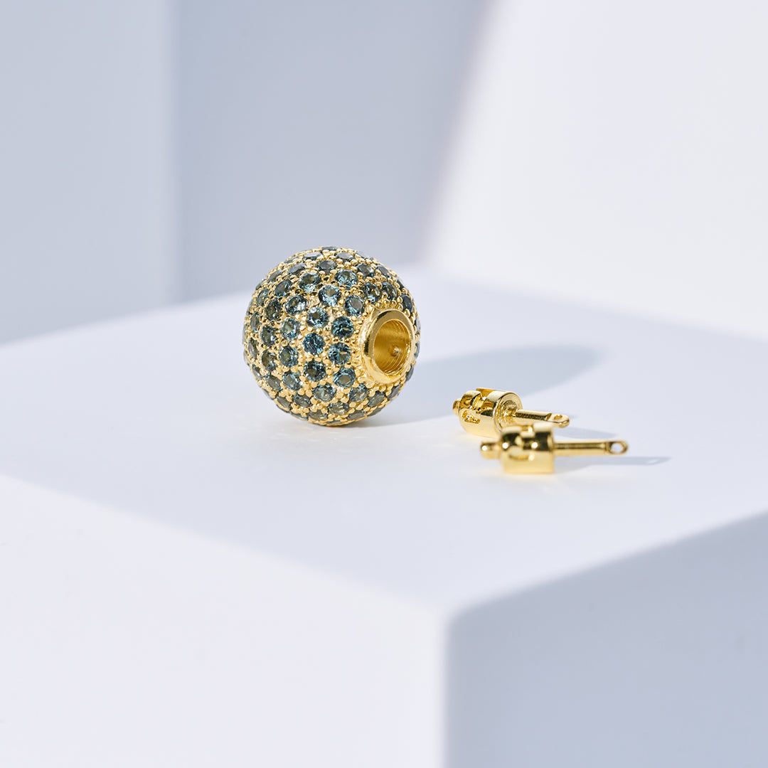 交換可能なスターリングシルバー Pearly Lustre クラスプ WA00197