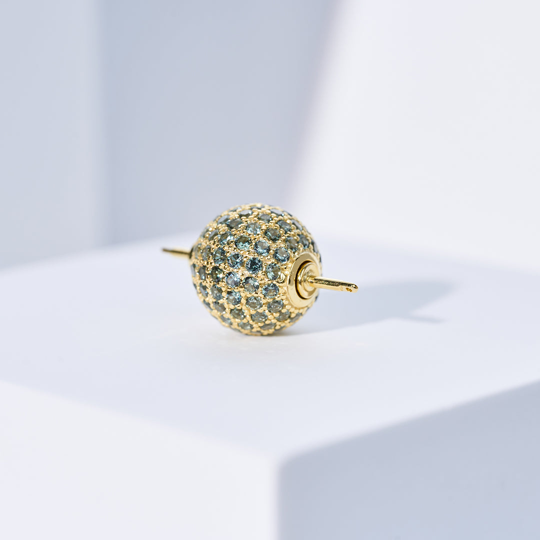 交換可能なスターリングシルバー Pearly Lustre クラスプ WA00197