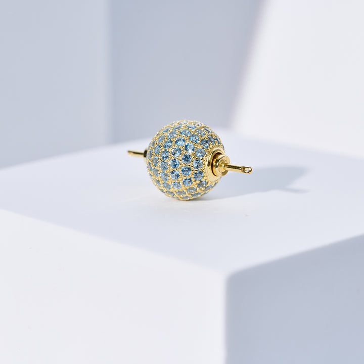 交換可能なスターリングシルバーのPearly Lustreクラスプ WA00199