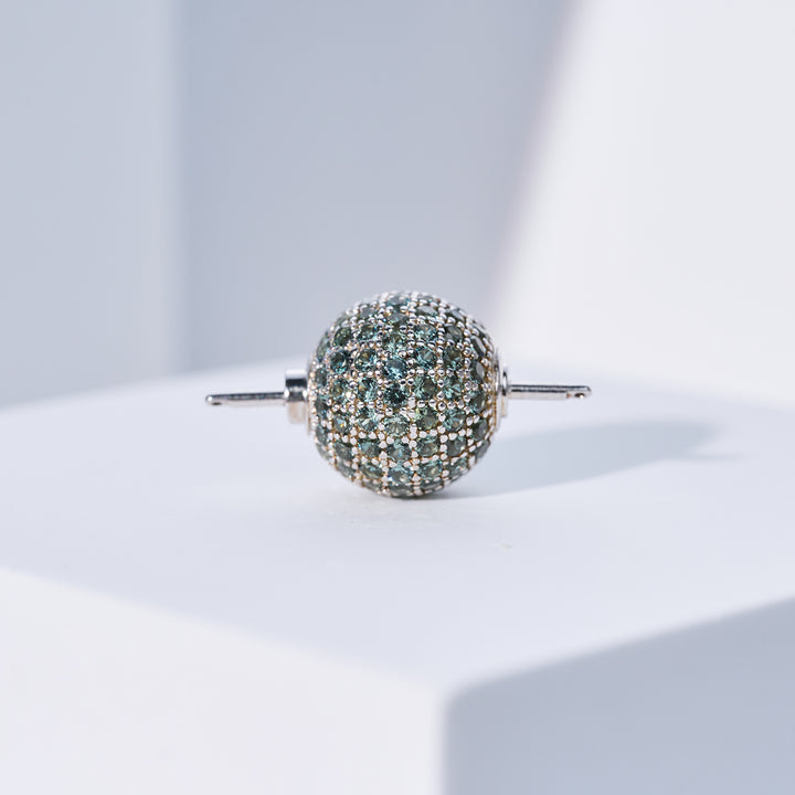 交換可能なスターリングシルバー Pearly Lustre クラスプ WA00200