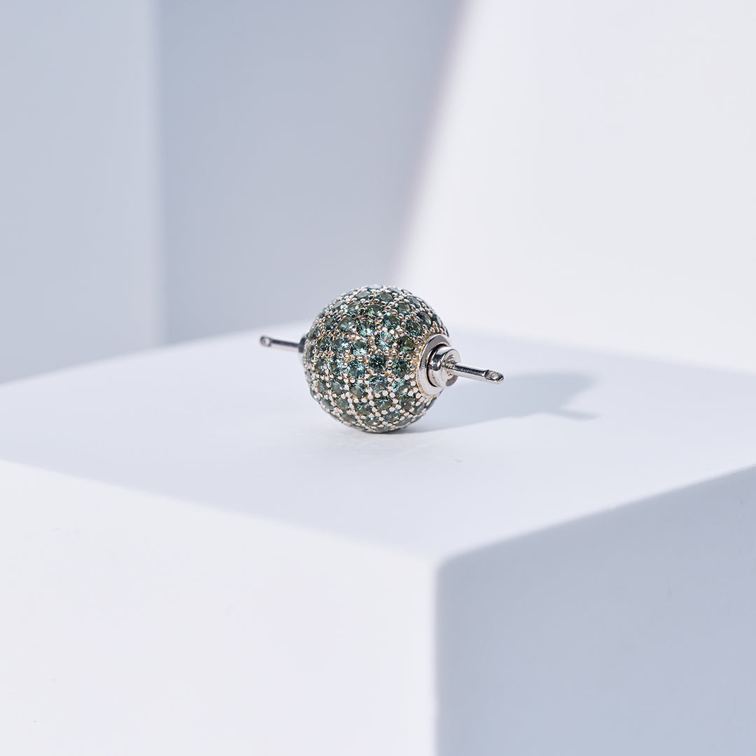 交換可能なスターリングシルバー Pearly Lustre クラスプ WA00200