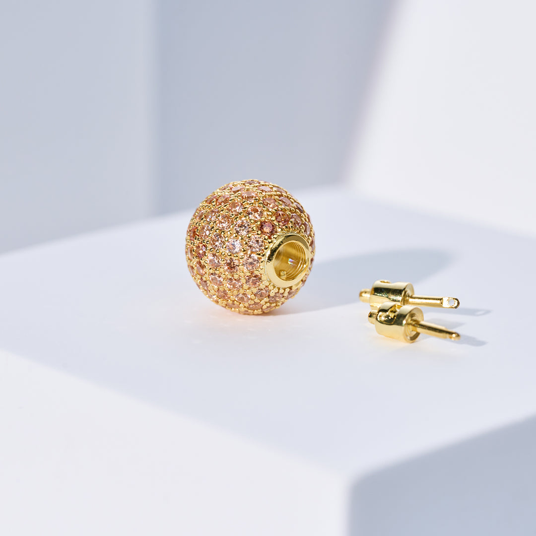 交換可能なスターリングシルバー Pearly Lustre クラスプ WA00201