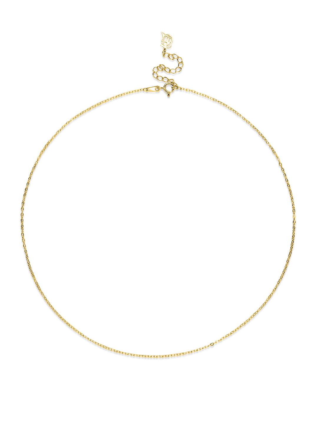 Sterling Silver O Chain Necklace WA00235