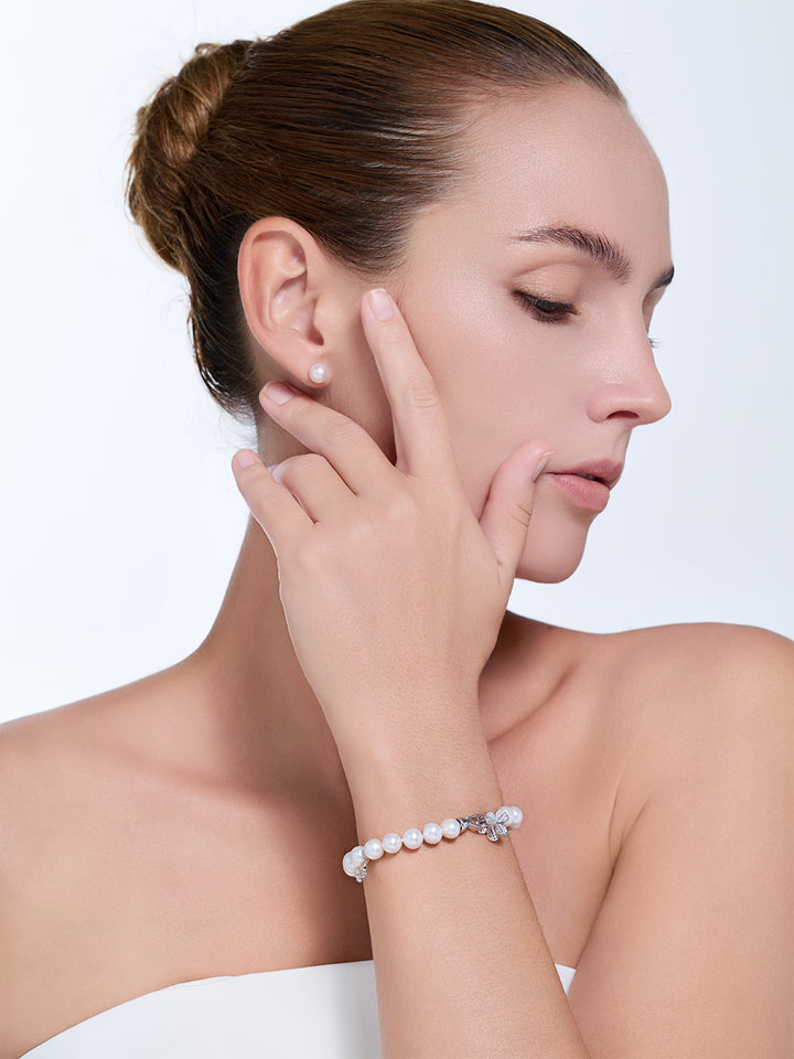 Bracelet élégant en perles d&