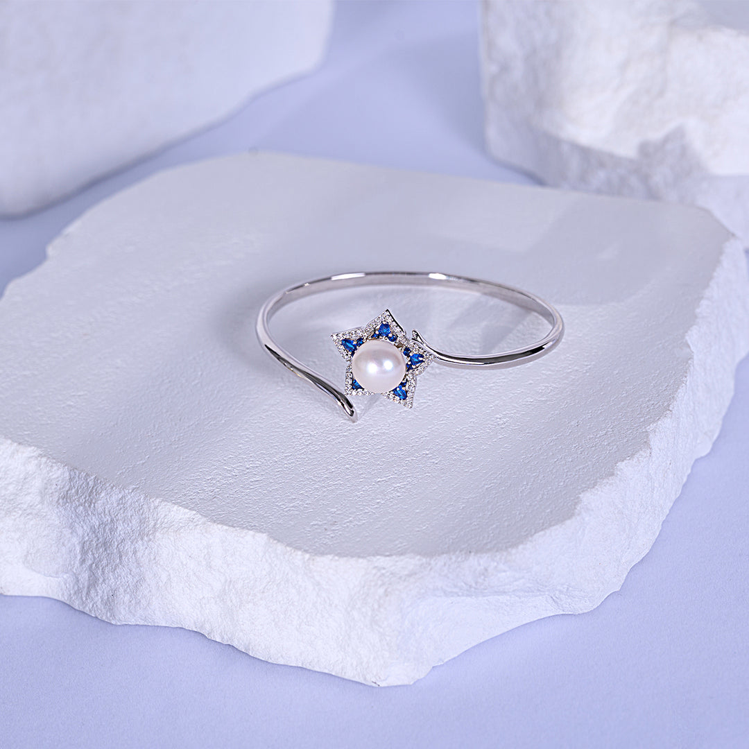Pulsera de perlas de agua dulce Ocean Star WB00029