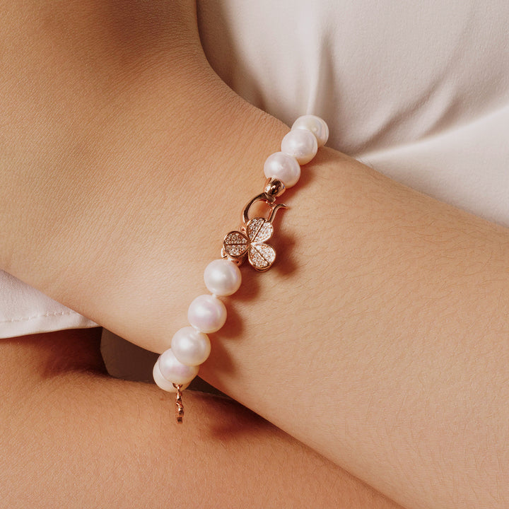 Elegant Freshwater Pearl Bracelet WB00031 | GARDENS