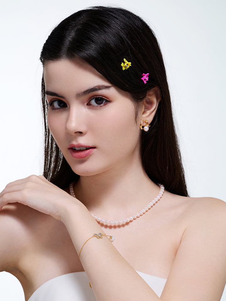 淡水パールブレスレット WB00033 | BUTTERFLY