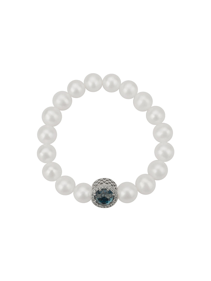 エレガントな淡水パールブレスレット WB00039