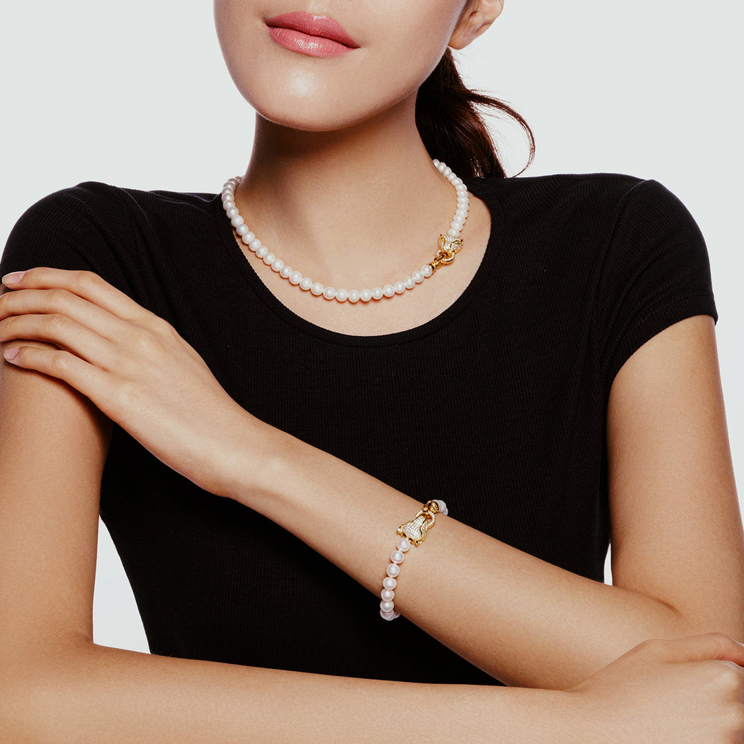 Freshwater Pearl Bracelet WB00134 | SAFARI