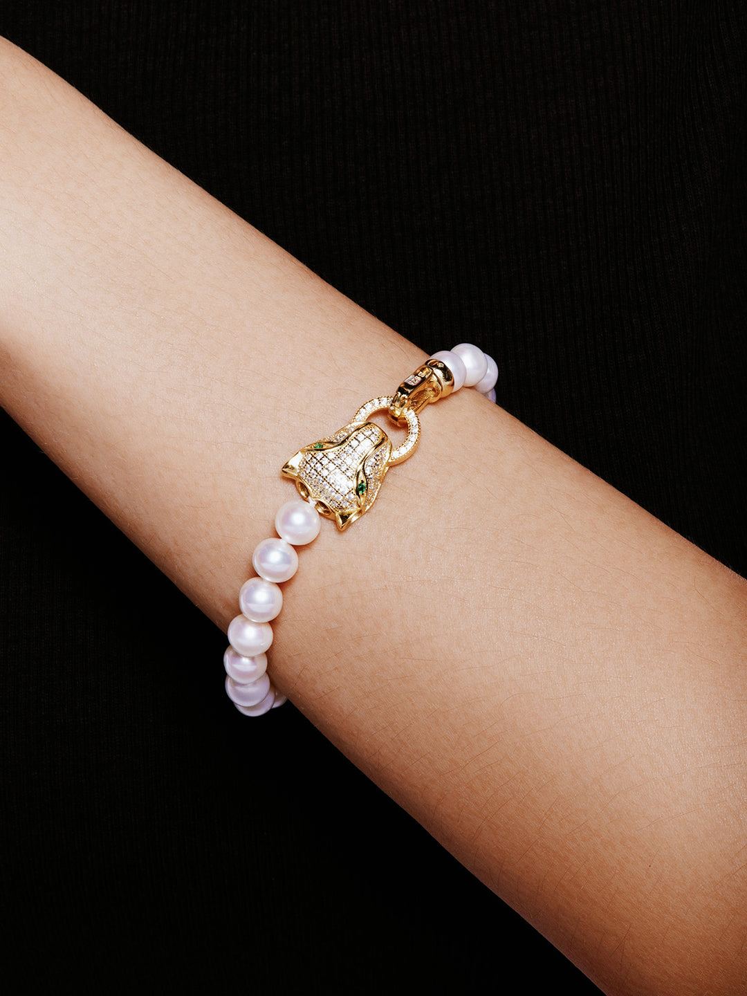 Süßwasserperlenarmband WB00134 | SAFARI