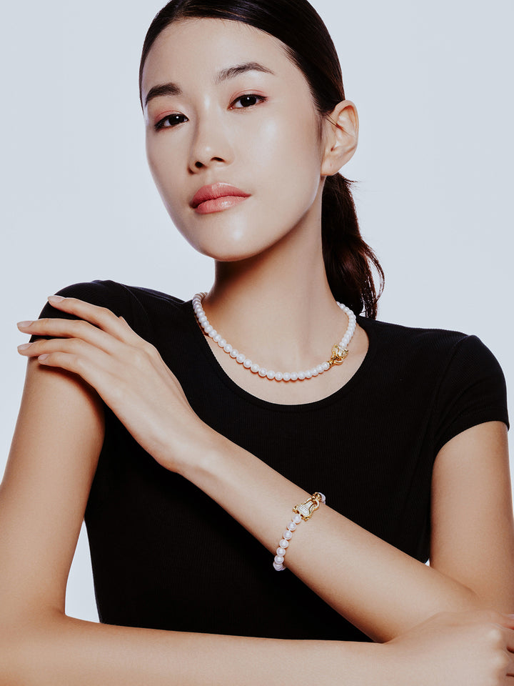Collier de perles d&