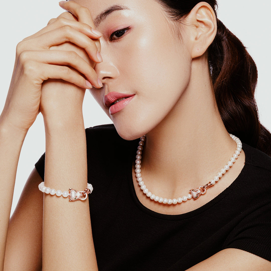 Freshwater Pearl Bracelet WB00135 | SAFARI