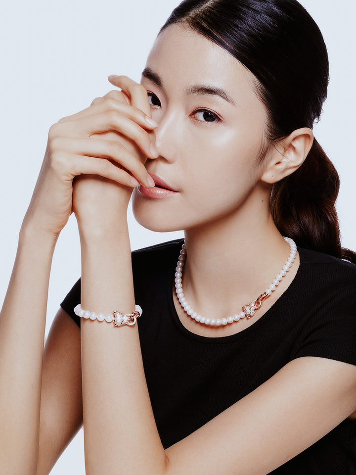 Collier de perles d&