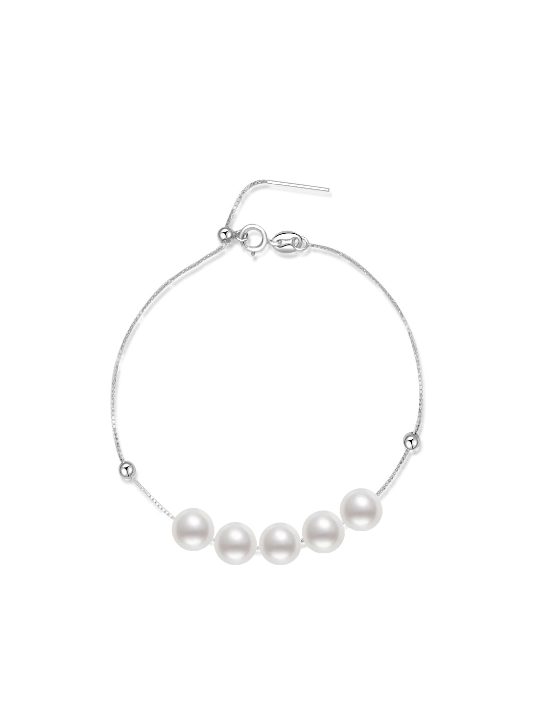 Pulsera de perlas intercambiables de 5-6MM WB00152| POSIBILIDADES