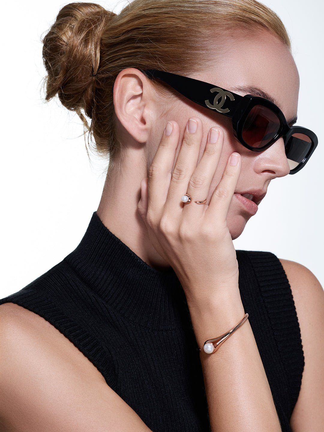 顶级淡水珍珠戒指 WR00219 | FLUID