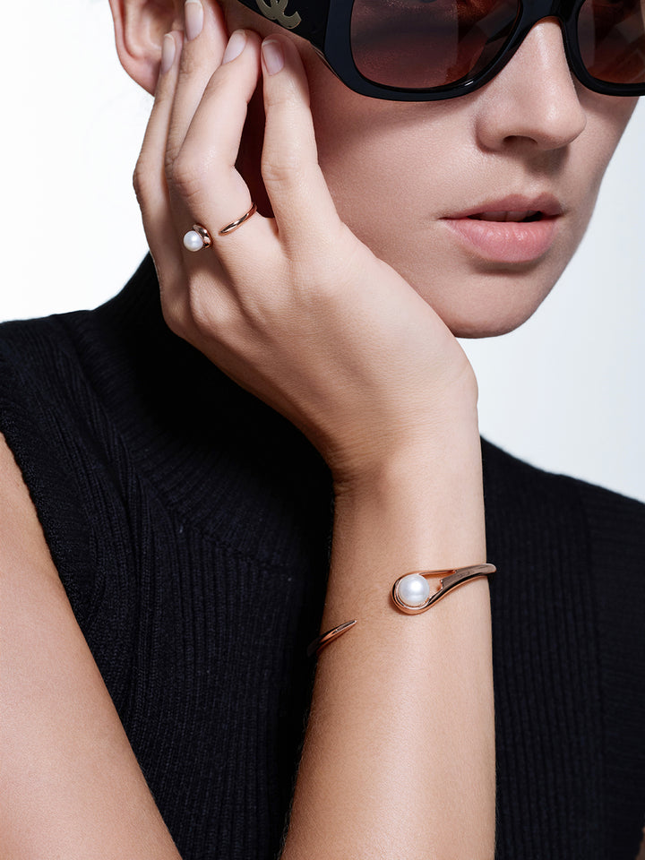 顶级淡水珍珠戒指 WR00219 | FLUID