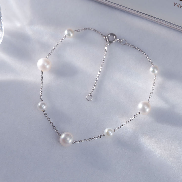 Top Lustre Freshwater Pearl Bracelet WB00176 - PEARLY LUSTRE