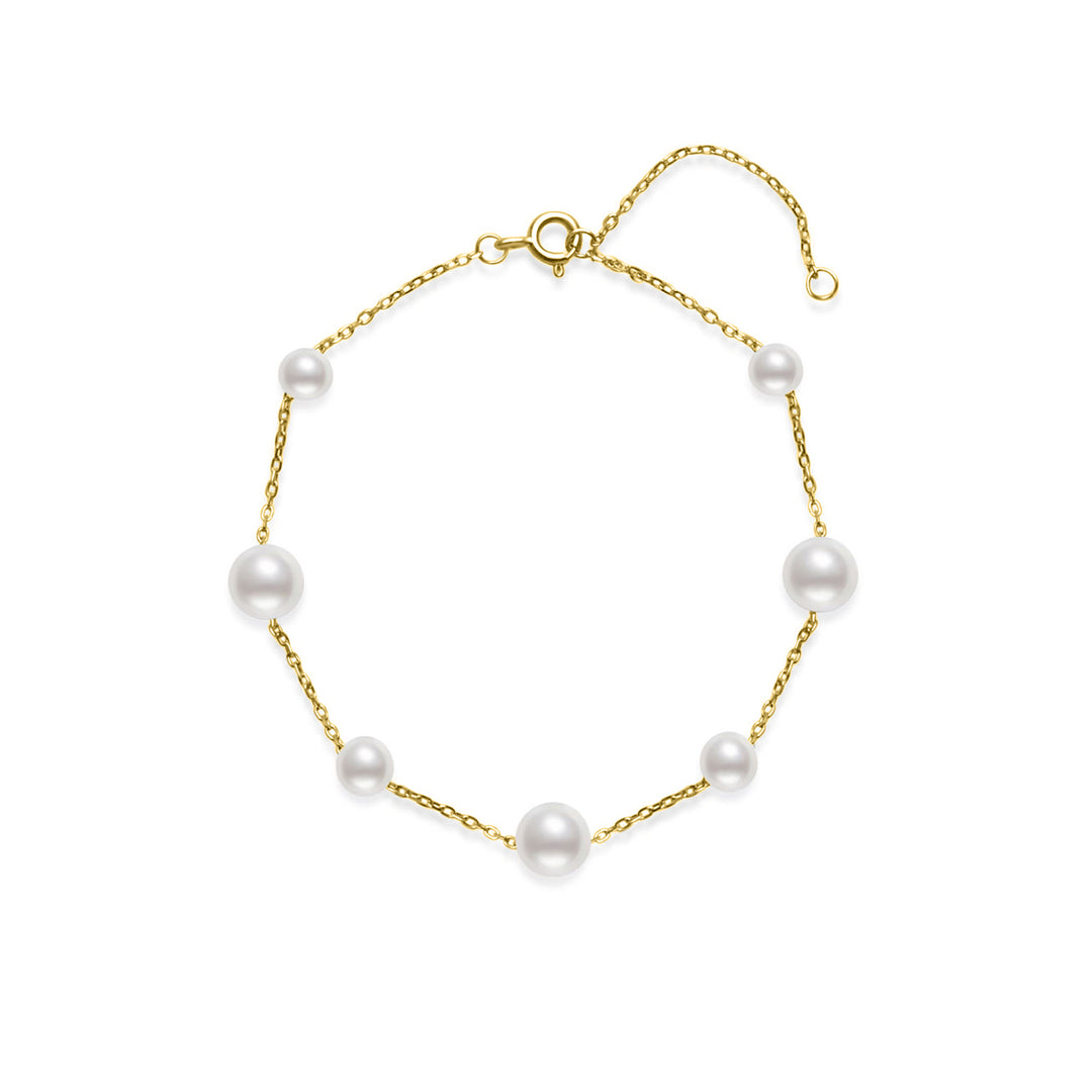 Top Lustre Freshwater Pearl Bracelet WB00177 - PEARLY LUSTRE