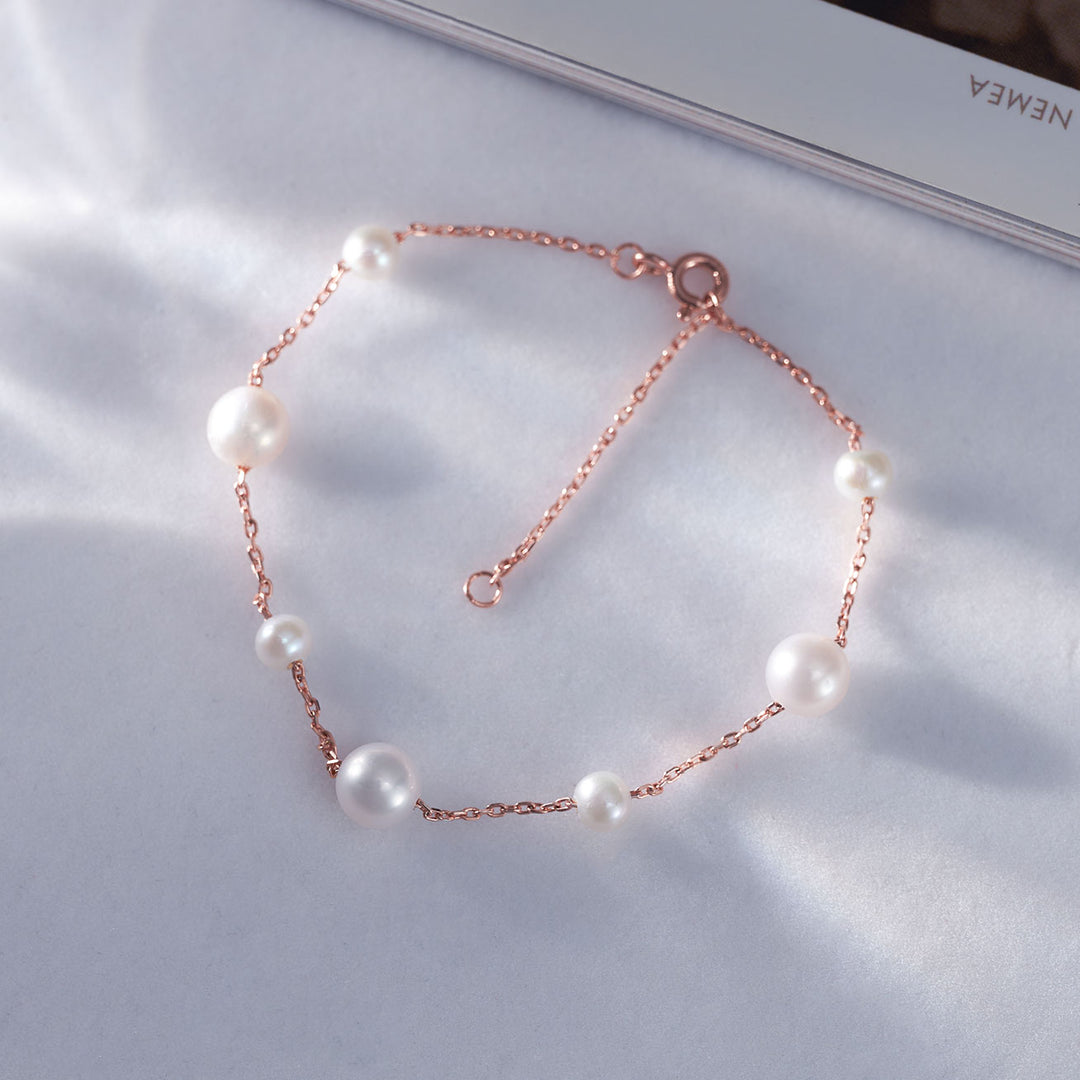 Top Lustre Freshwater Pearl Bracelet WB00178 - PEARLY LUSTRE