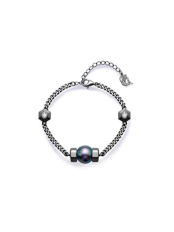 Bracelet en perles de Tahiti WB00183 | HEXAGONE