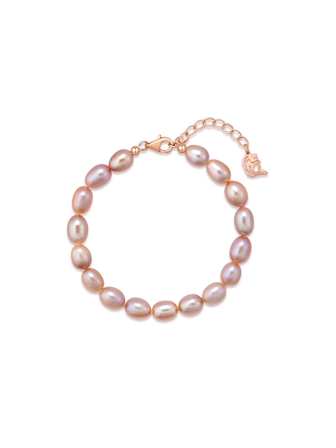 Gelang Mutiara Air Tawar Ungu WB00197