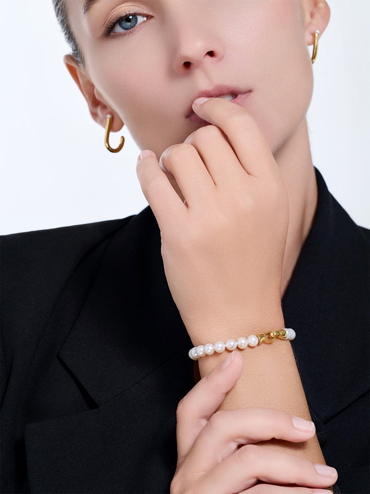 Pulsera de perlas de agua dulce Top Lustre WB00213