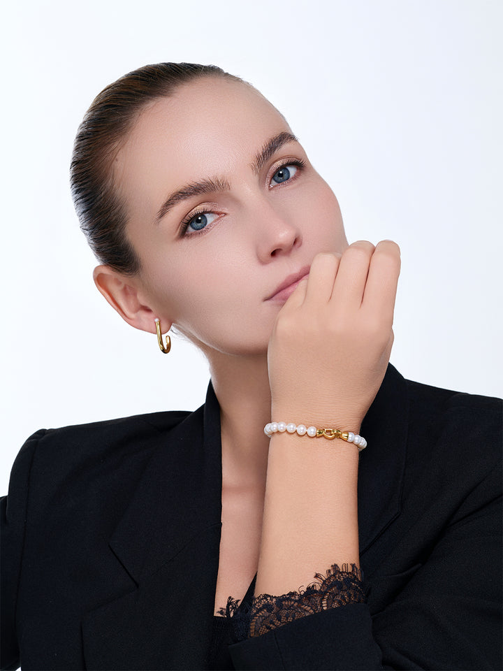 Pulsera de perlas de agua dulce Top Lustre WB00213
