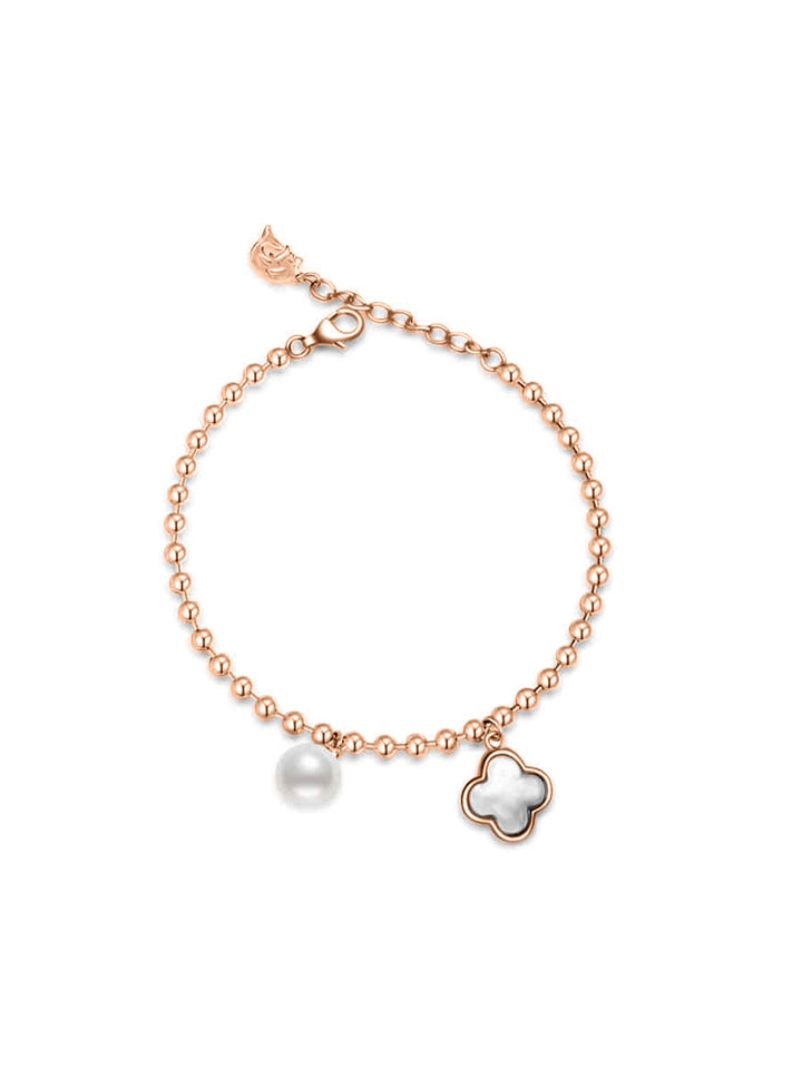 Elegantes Süßwasserperlen-Armband WB00217 | PERLMUTT