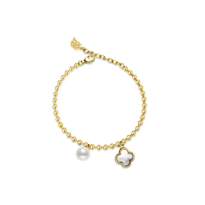 Elegant Freshwater Pearl Bracelet WB00218 - PEARLY LUSTRE